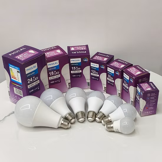 Wholesale 3W 5W 7W 9W 12W 15W 18W 20W 24W LED SMD Bulb Lamp Light LED Bulb